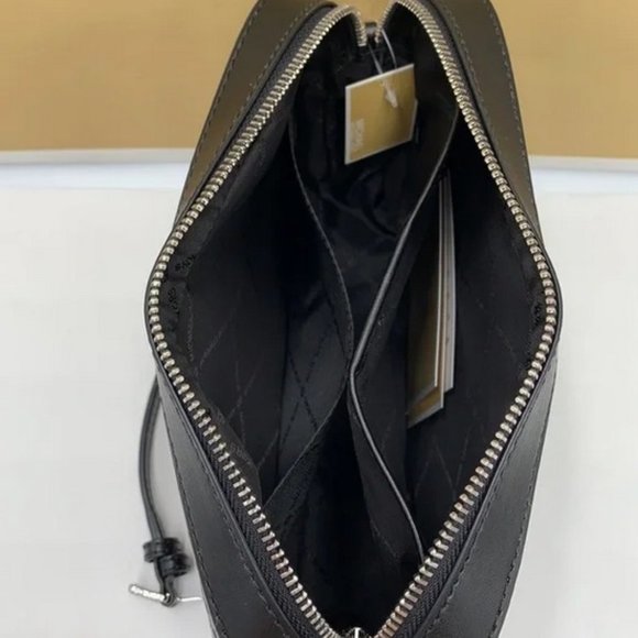 MICHAEL KORS LARGE EAST WEST CROSSBODY BLACK - Picture 12 of 16